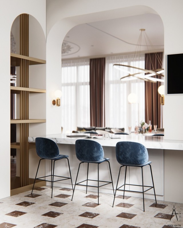 Интерьер просторного коттеджа в городе Гродно Интерьер просторного коттеджа в городе Гродно