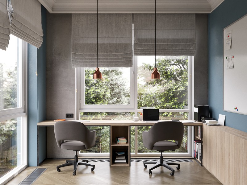 Натуральные материалы и уютная атмосфера в дизайне загородного дома