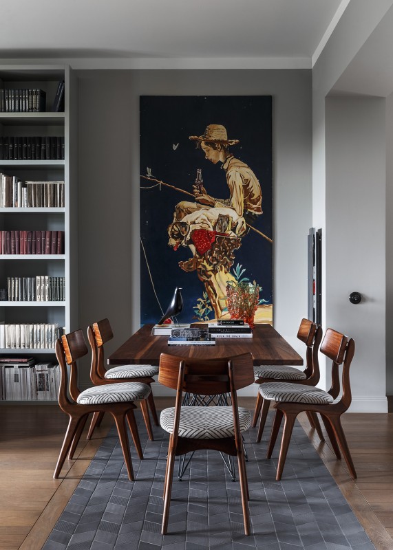 Оформление квартиры в серой гамме