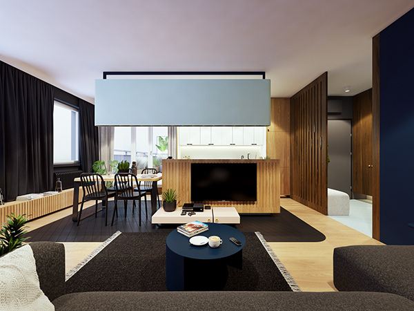 Проект квартиры в Копенгагене Проект квартиры в Копенгагене