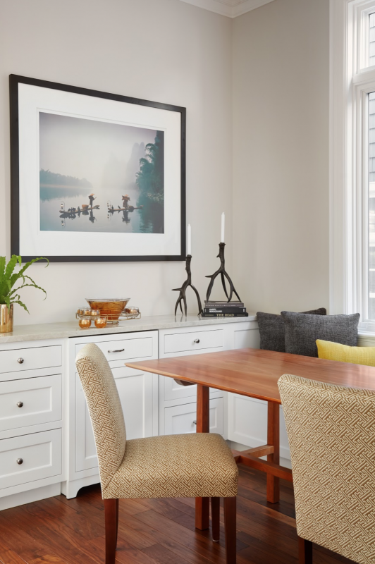 Современная классика в интерьере дома в Равенсвуде, Чикаго