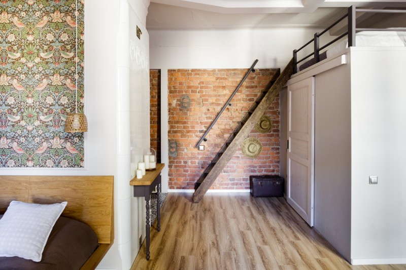 Уютная квартира, расположенная в здании 1914 года постройки