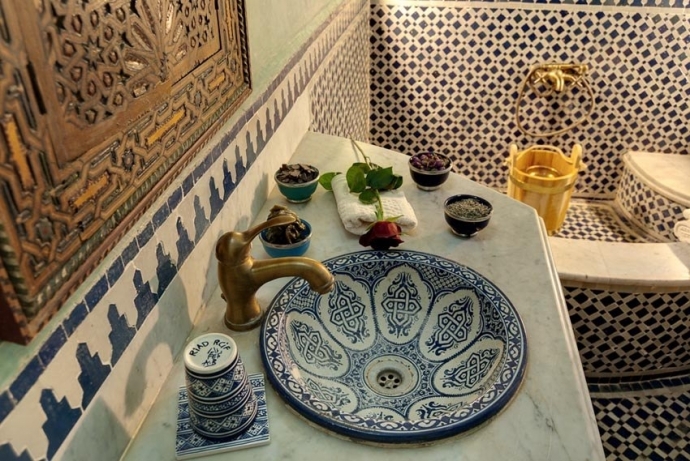 Невероятно красивый дизайн ванных комнат в марокканском стиле