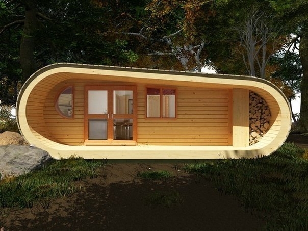 Проект деревянного дома Eco-Perch