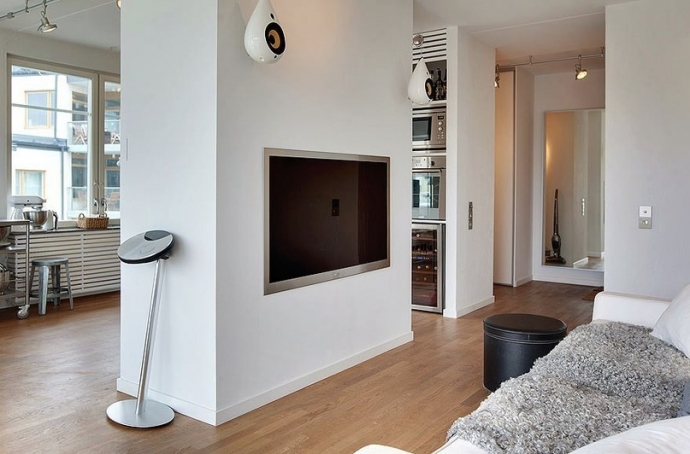 Квартира в Стокгольме площадью 77 кв.м. и террасой 30 кв.м.