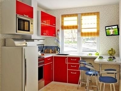 Подборка хороших решений для кухни небольшого размера Подборка хороших решений для кухни небольшого размера
