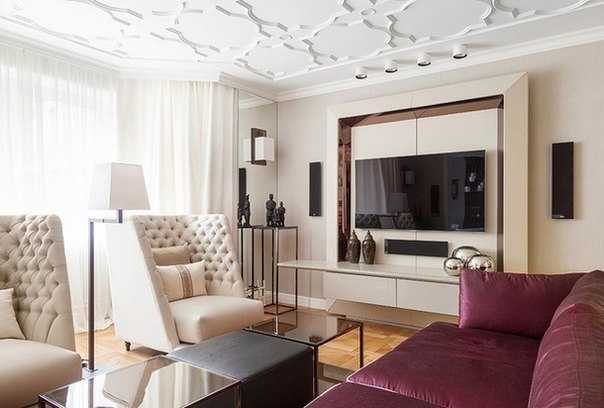 Интерьер трехкомнатной квартиры для семейной пары, Москва
