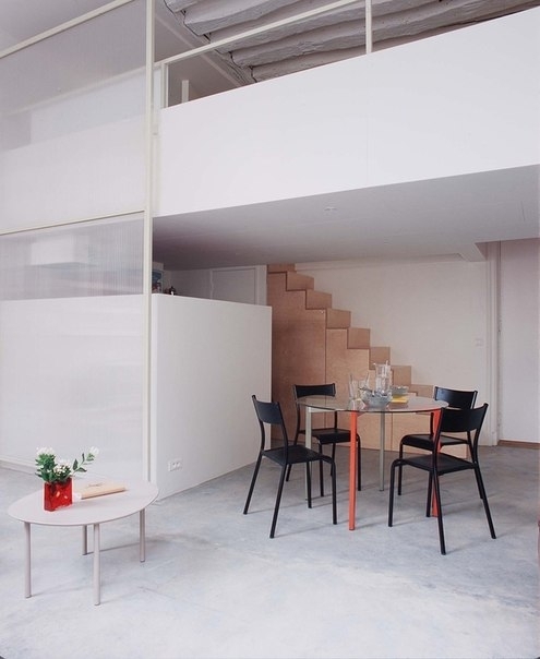Двухэтажная студия площадью 29 кв.м. в Париже