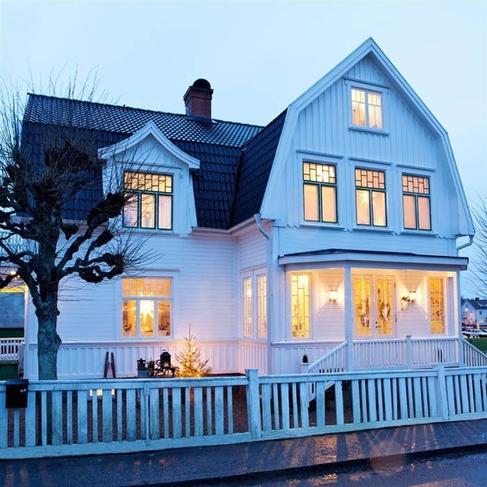 Сельский домик в скандинавском стиле