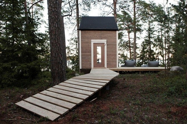 Крошечный домик в Финляндии