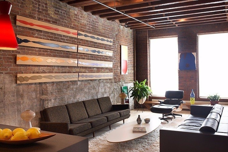 Лофт в Сохо, в Нью-Йорке, интерьер которого разработан дизайнерами Caterina and Bob, студия TRA Stud