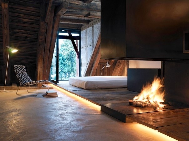 Простой и уютный дом в Швейцарских Альпах