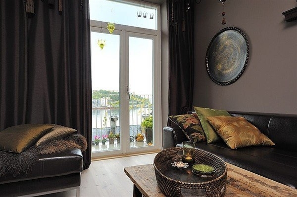 Роскошный интерьер квартиры в Швеции