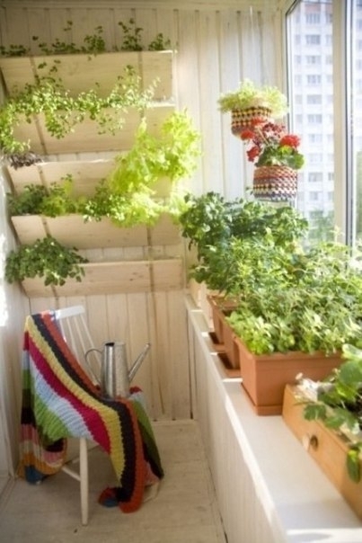 Идеи для небольших балконов