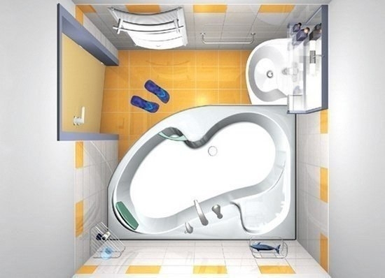 7 интересных идей дизайна маленькой ванной комнаты