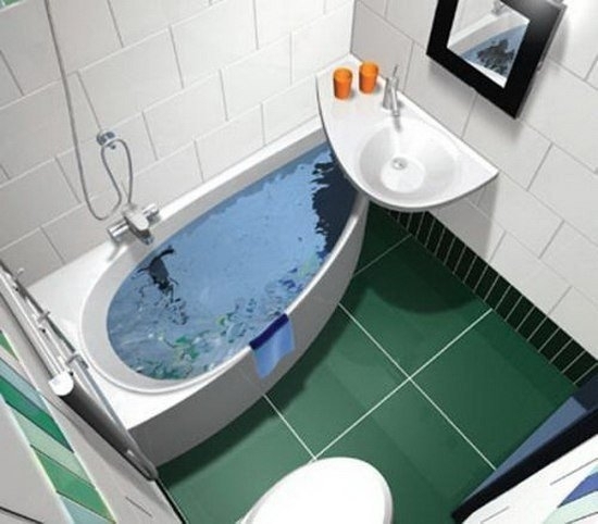 7 интересных идей дизайна маленькой ванной комнаты