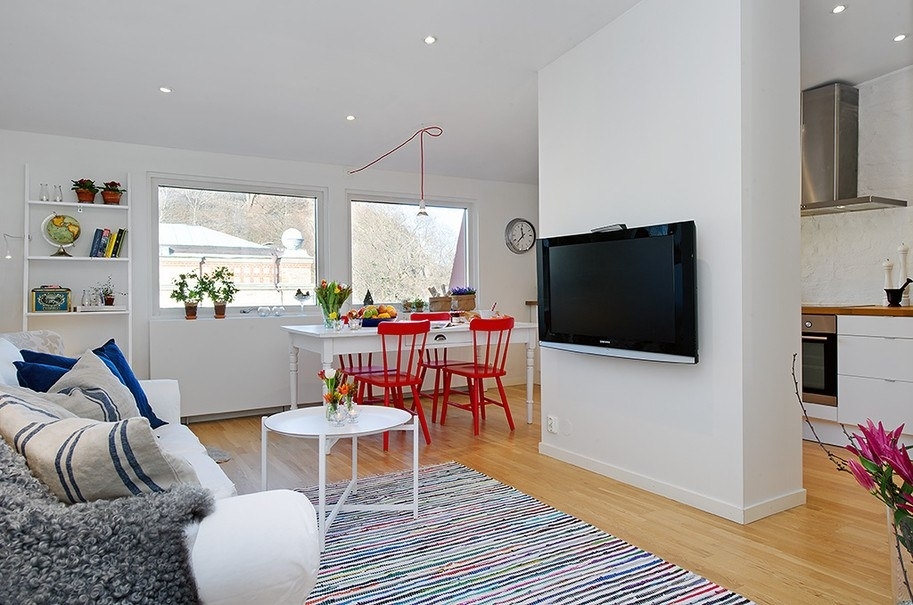 Небольшая уютная квартира в Гетеборге, Швеция