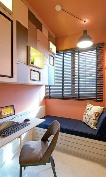 Стильный интерьер квартиры в Сингапуре от KNQ Associates