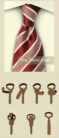Учимся завязывать галстук