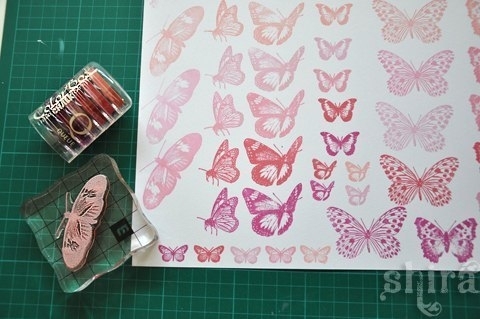 Pop открытка - бабочки