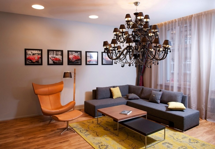 Квартира-студия в Риге от дизайнера Eric Carlson