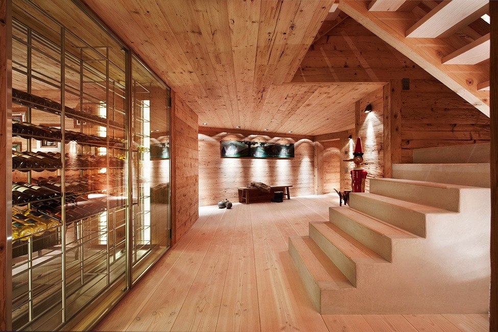 Шале Gstaad в Швейцарских Альпах