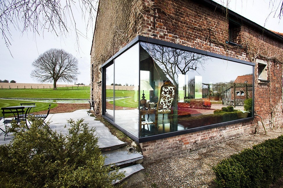 Современный фермерский дом в Бельгии