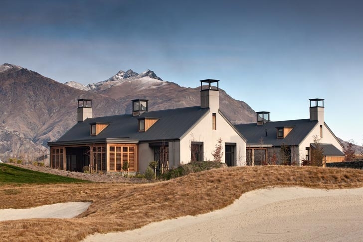 Чудесный дом с видом на горы в новой зеландии