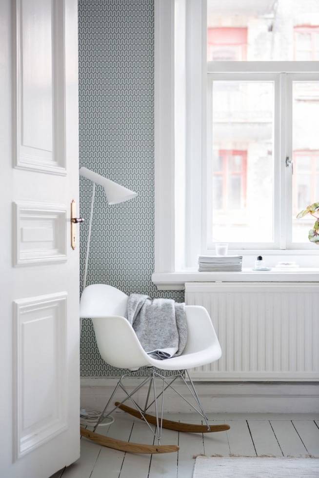 Очаровательная квартира с легкими пастельными штрихами в Швеции (70 кв. м)