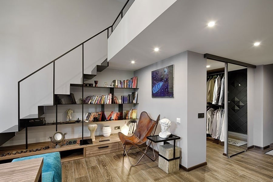 Дизайн однокомнатной квартиры в стиле люкс