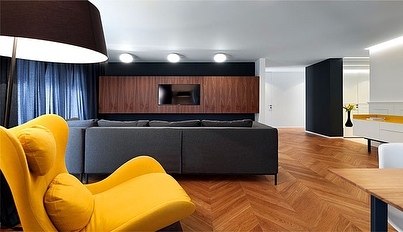 Современный классический дизайн квартиры