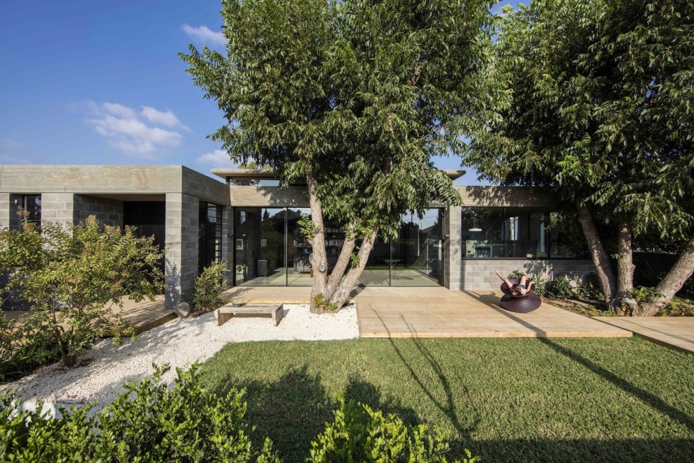 Дом семьи архитекторов в Израиле