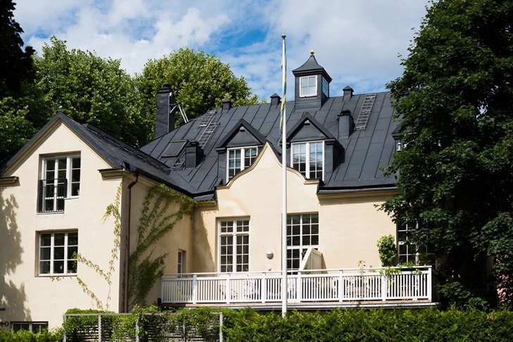 Уютная квартира под крышей в красивом шведском доме (42 кв. м)