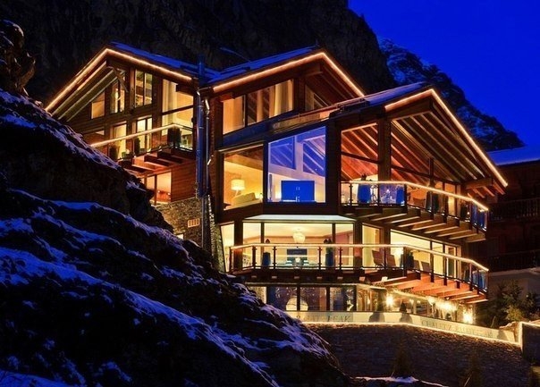 Элитная резиденция в швейцарских Альпах