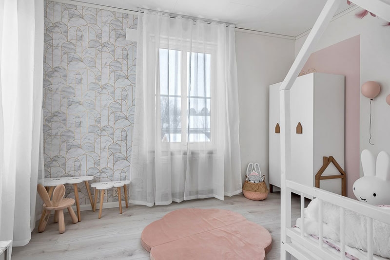 Небольшая квартира с женственными нотками в Швеции (63 кв. м)