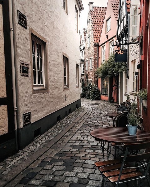 Уютные улочки Bremen, Germany