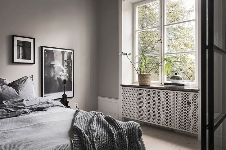 Минимализм в теплых тонах: небольшая квартира в Стокгольме (46 кв. м)