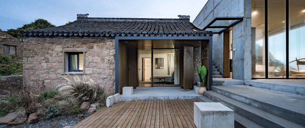 Два старых дома в Китае, превращённые в современную резиденцию ч.2