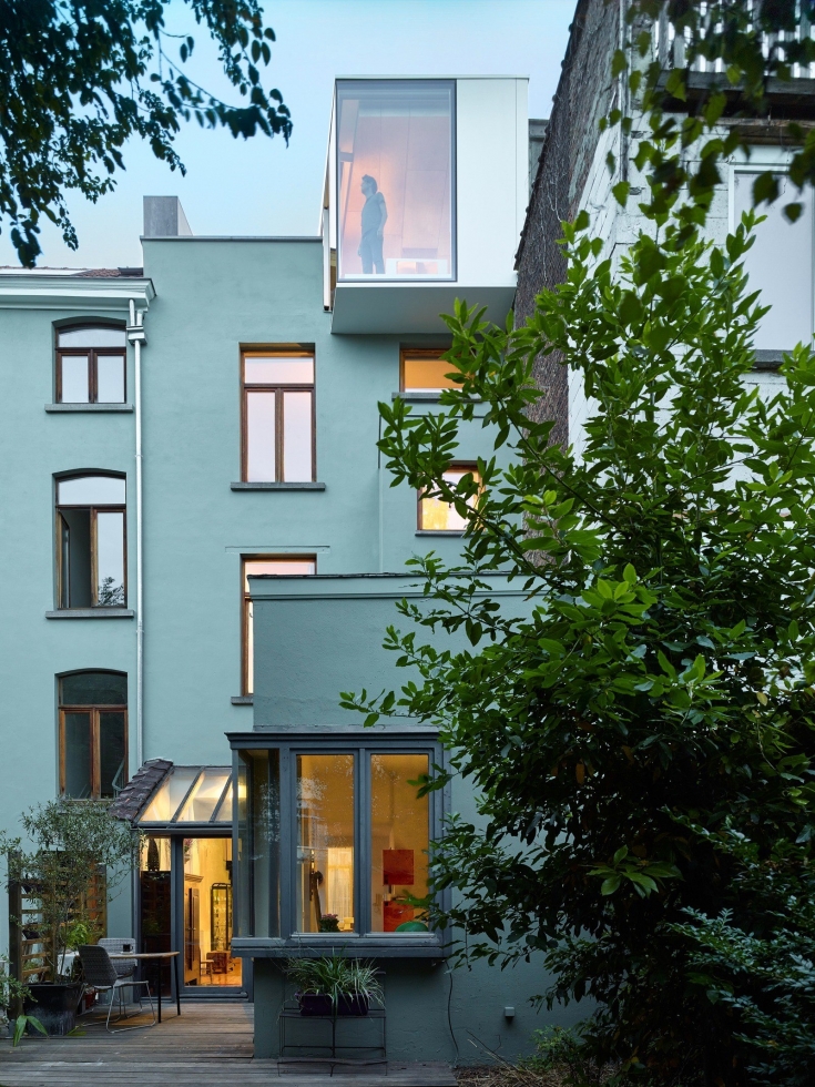 Обновлённый дом в Бельгии