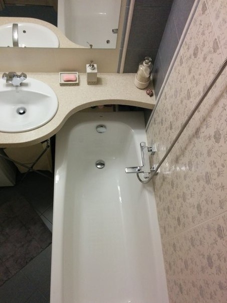 Компактная ванная комната