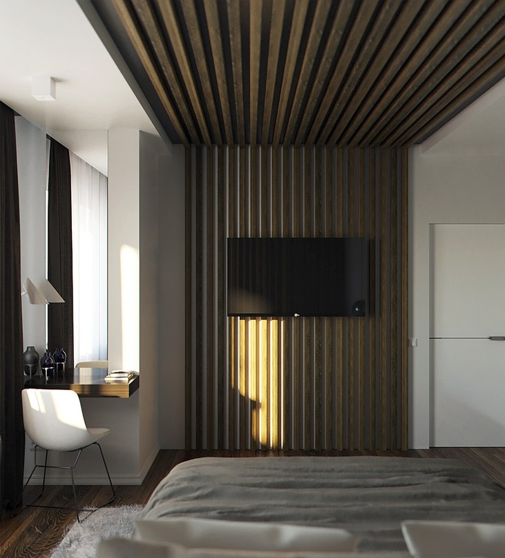 Дизайн спальной комнаты, 12,5 кв.м.