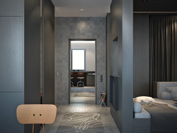 SIMPLE ROOM 33м2. Архитектор - Артем Шелипов SIMPLE ROOM 33м2. Архитектор - Артем Шелипов