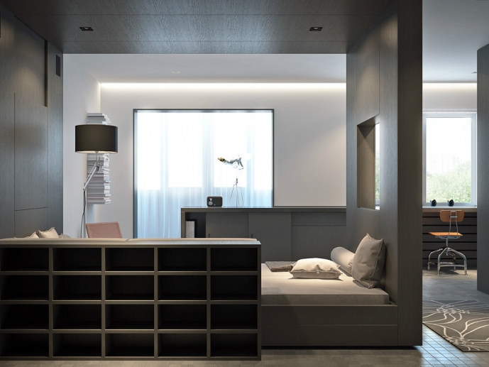 SIMPLE ROOM 33м2. Архитектор - Артем Шелипов SIMPLE ROOM 33м2. Архитектор - Артем Шелипов