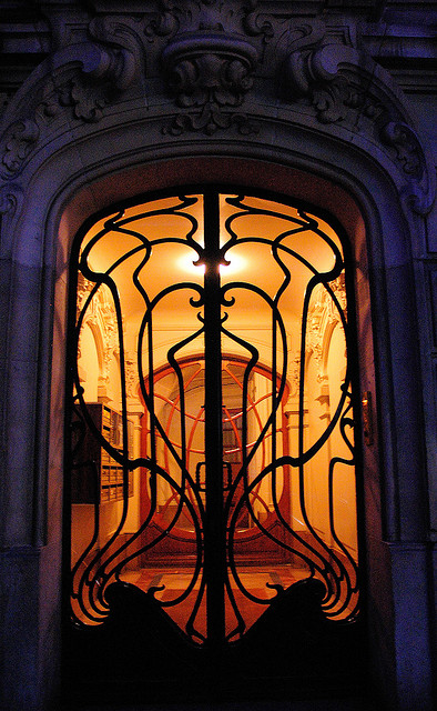 Art Nouveau doors