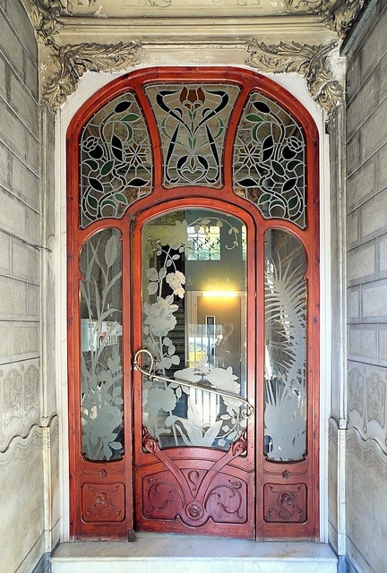 Art Nouveau doors