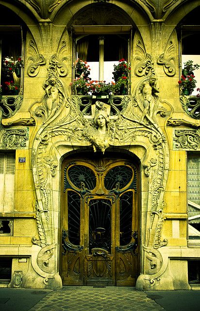 Art Nouveau doors