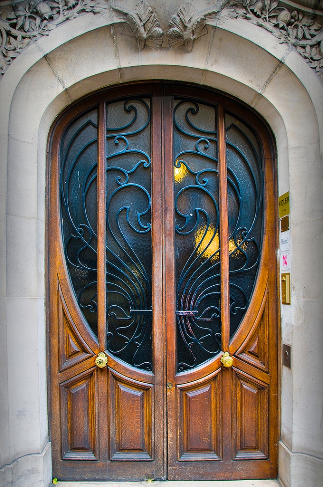 Art Nouveau doors