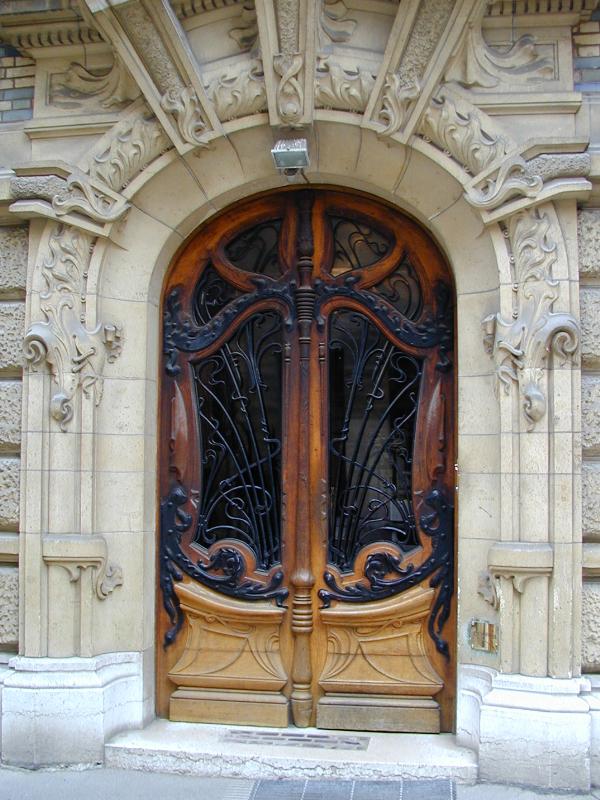 Art Nouveau doors