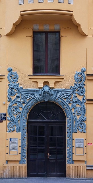 Art Nouveau doors