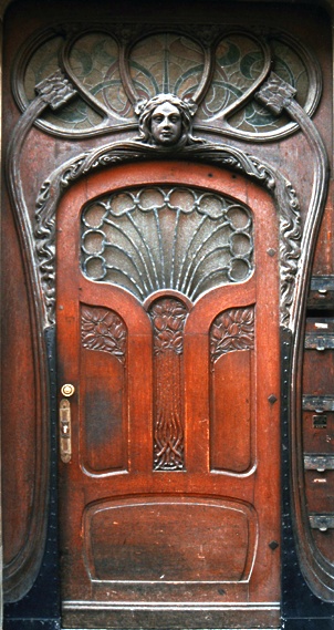 Art Nouveau doors